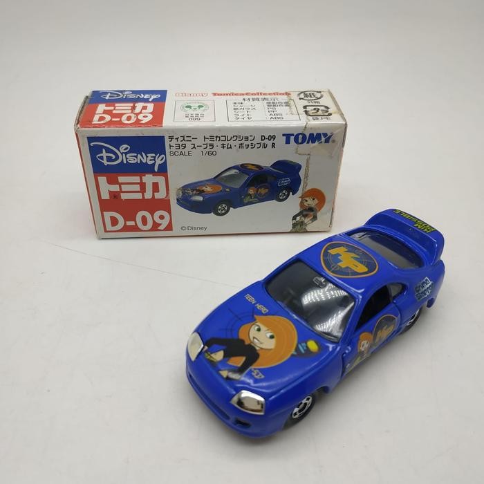 MAINAN... Takara Tomy Tomica Disney D-09 Kim Possible Toyota Supra