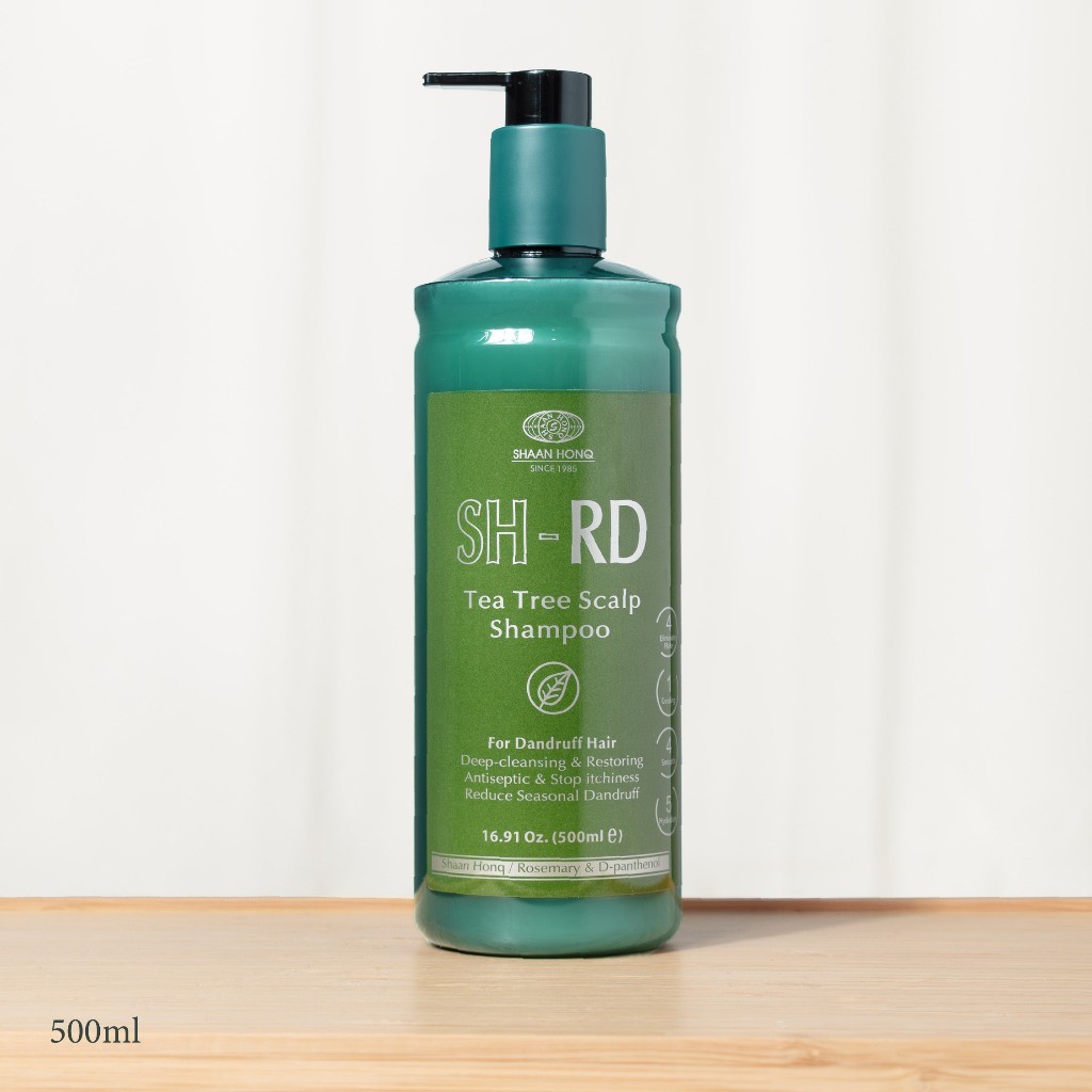 SHRD | Tea Tree | shampoo anti ketombe | Perawatan Rambut | Gatal | Ketombe | Ketombe kering | Kerin