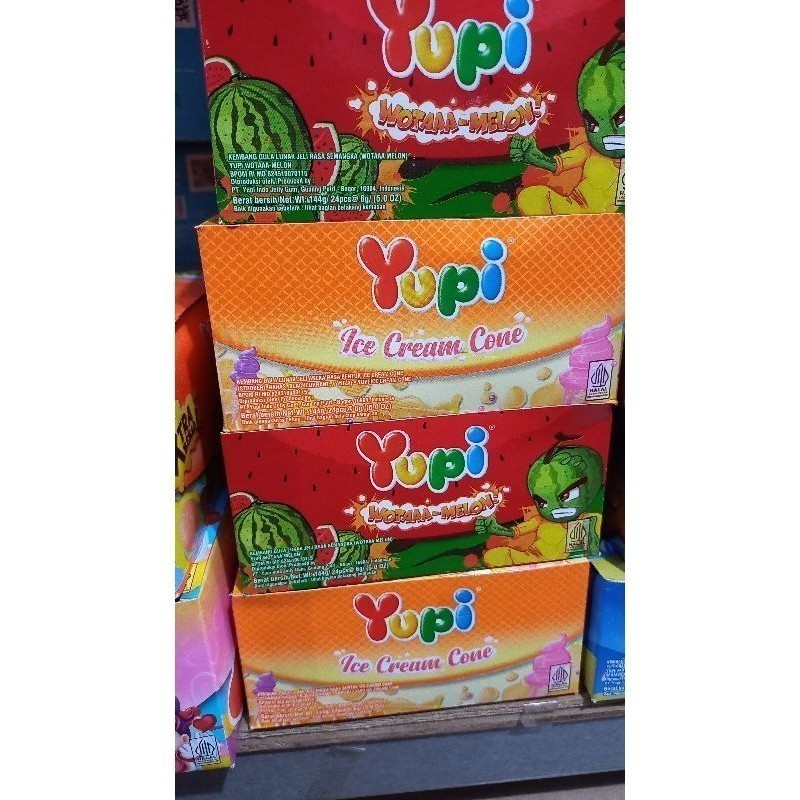 PERMEN YUPI BOX ISI 12 - KDY