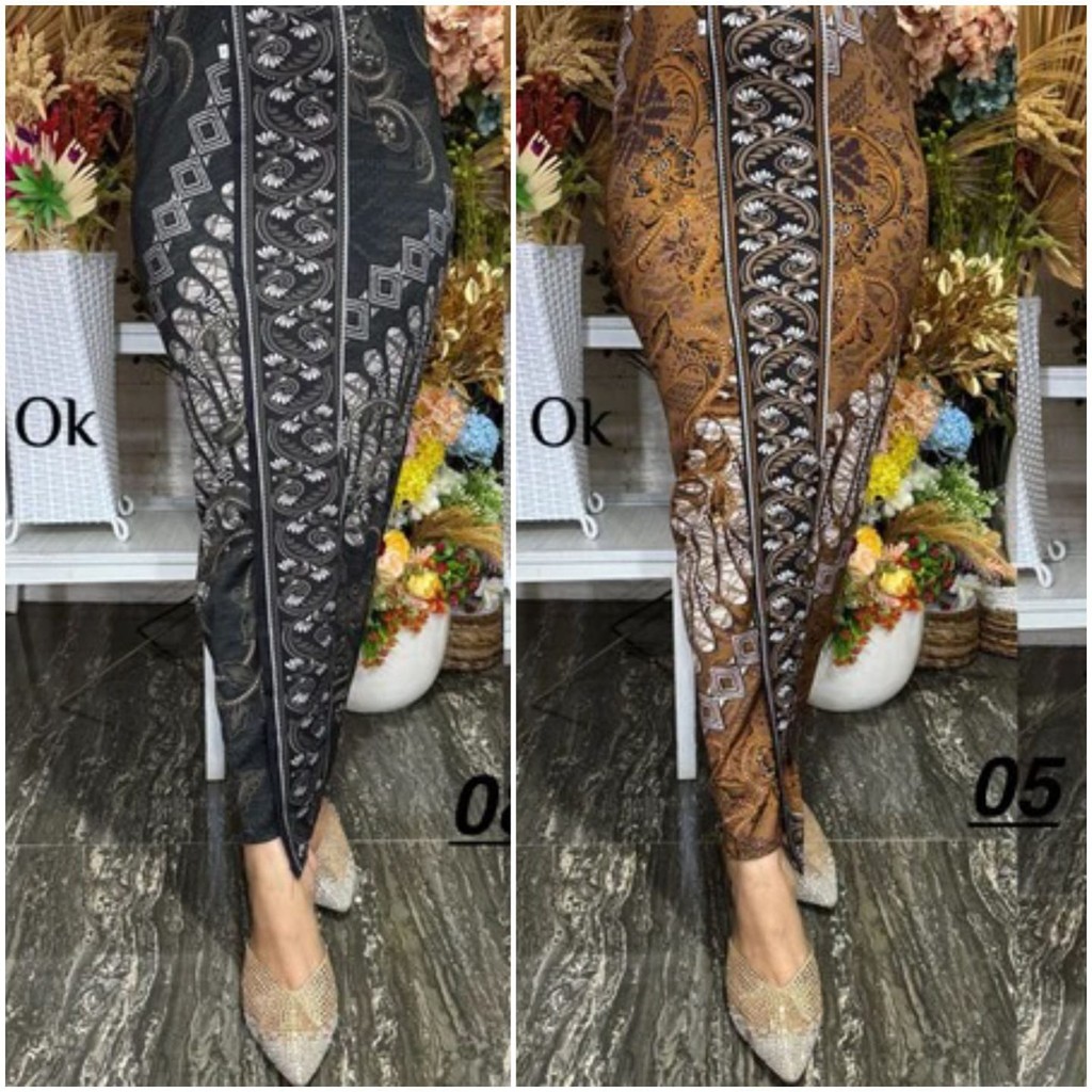 Kamen Bali Moscrep Melar Import /Kamen Jadi Batik Moscreft / Bawahan Kebaya Tradisional /Bawahan Keb
