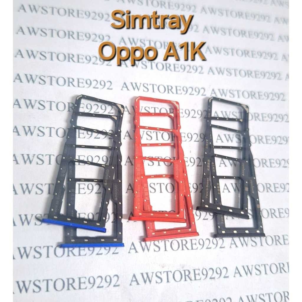 Slot Tempat Dudukan Kartu Simcard oppo A1k  Sim card Lock oppo A1k Simtray Oppo A1k Sim Tray Oppo A1
