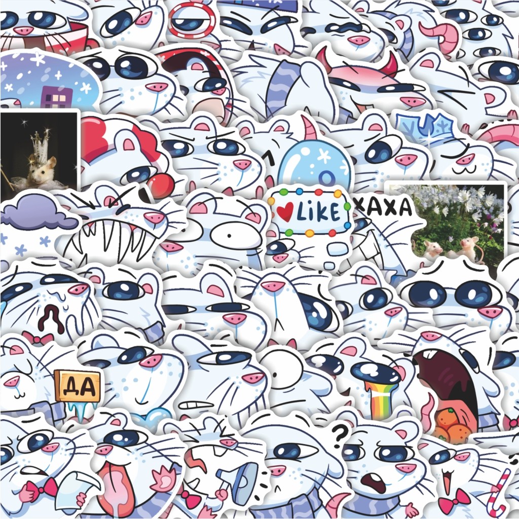 

Stiker Cutting Pack Stiker Snow Nutri Isi 100Pcs Series Aesthetic Lucu Keren Untuk Koper Bahan Vynil