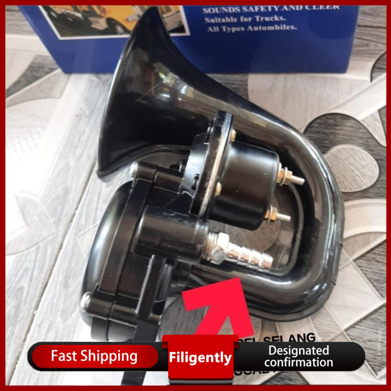 [COD]KLAKSON SCANIA VOLVO / KLAKSON KEONG ANGIN 12V/24V MOBIL TRUK & BUS