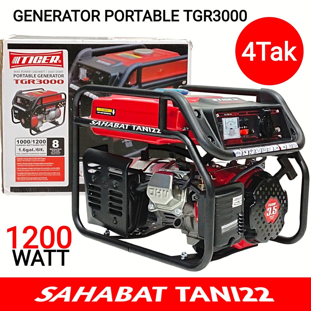 Mesin Generator Genset Generator 1000 Watt 1200 Watt 4 Tak Mesin Generator 1000 Watt 1200 Watt 4 Tak