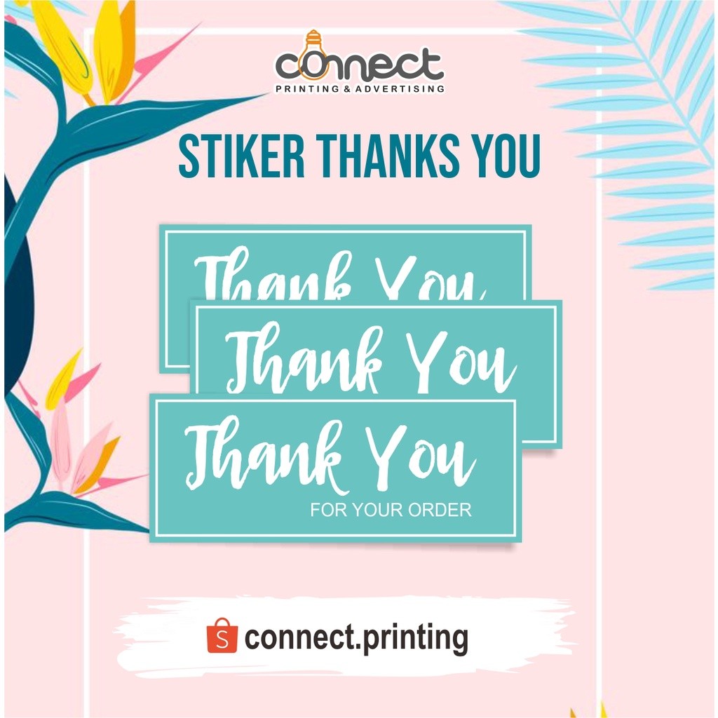 

GROSIR Thanks You Stiker ( Label Terimakasih untuk souvenir)