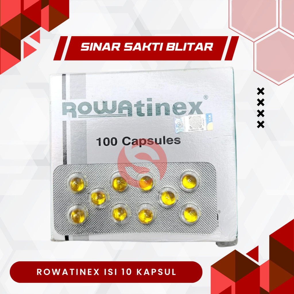 ROWATINEX ISI 10 KAPSUL - Obat Batu Ginjal Untuk Hewan Kesayangan