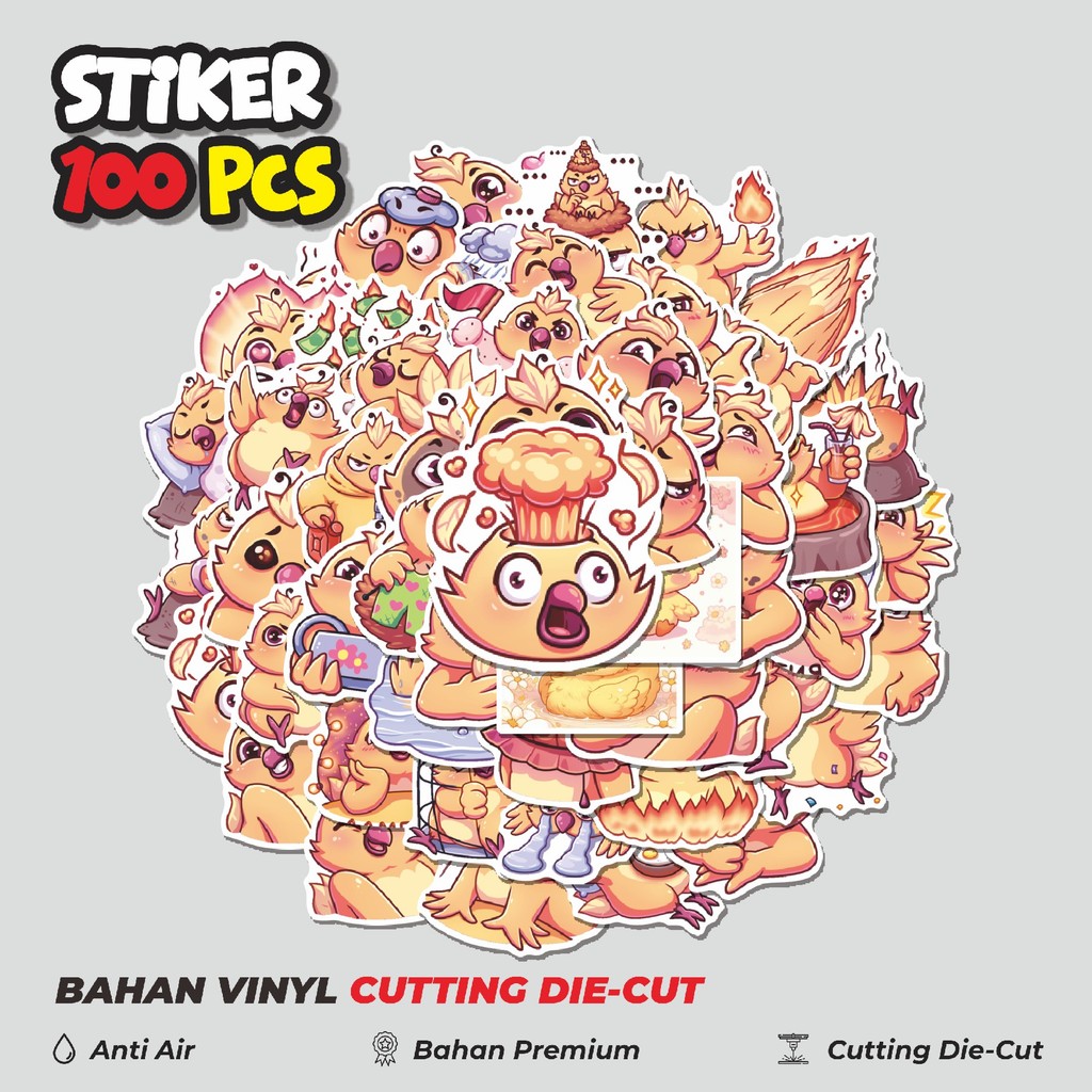 

Terbaru! 50 pcs Stiker Papelok Dekorasi Lucu Kreatif untuk Notebook, Skateboard, HP