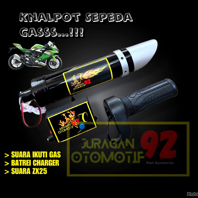 Gema Adventure KNALPOT SEPEDA SUARA ZX25 MOTOR KNALPOT SEOEDA ONTEL KNALPOT SEPEDA ANAK