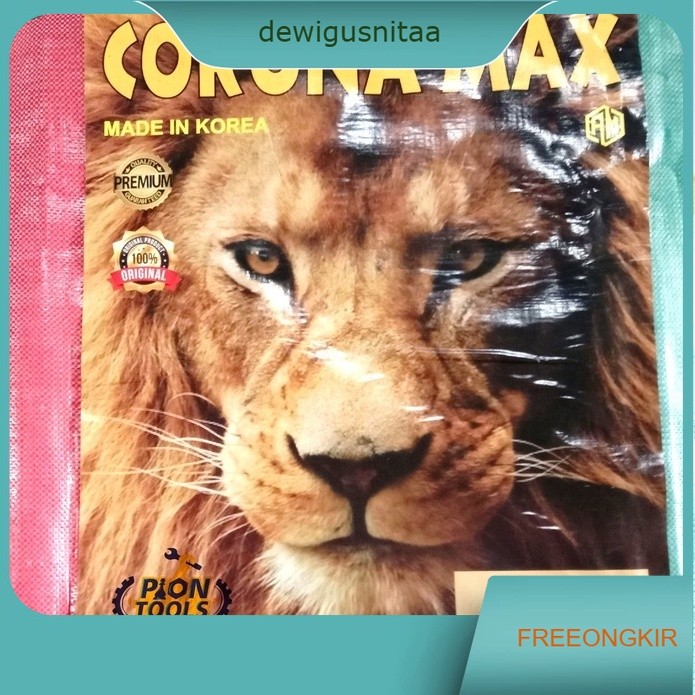 Terpal A20 2x3 Corona Max Stripe Terpaulin Terpal Korea Terpal plastik Terpal kolam ikan Terpal Lemb