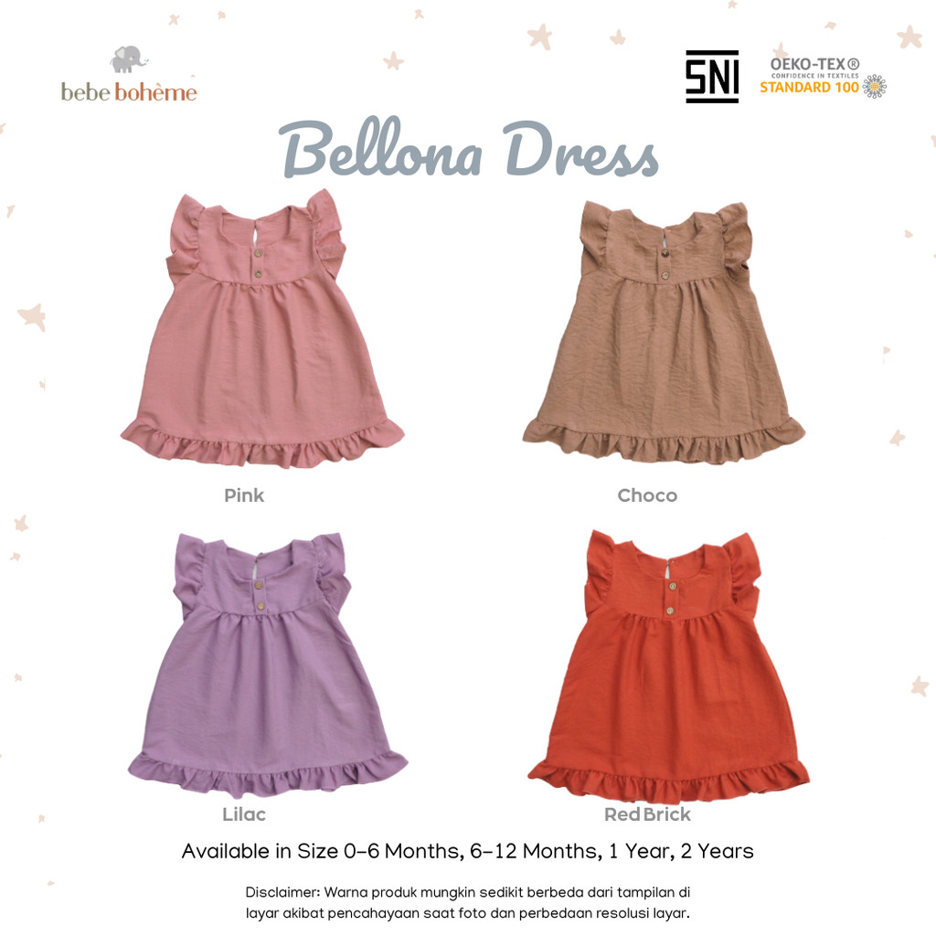 BEBE BOHEME - BELLONA DRESS - Dress Anak Perempuan