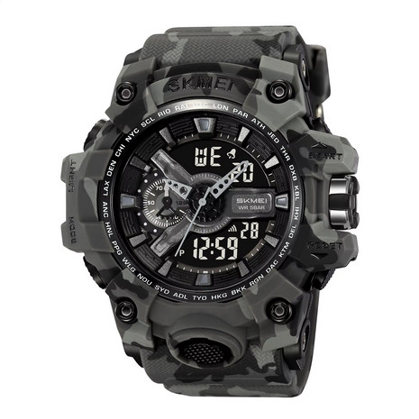 SKMEI Jam Tangan Digital Analog Pria Sporty - 2396 -Fits96