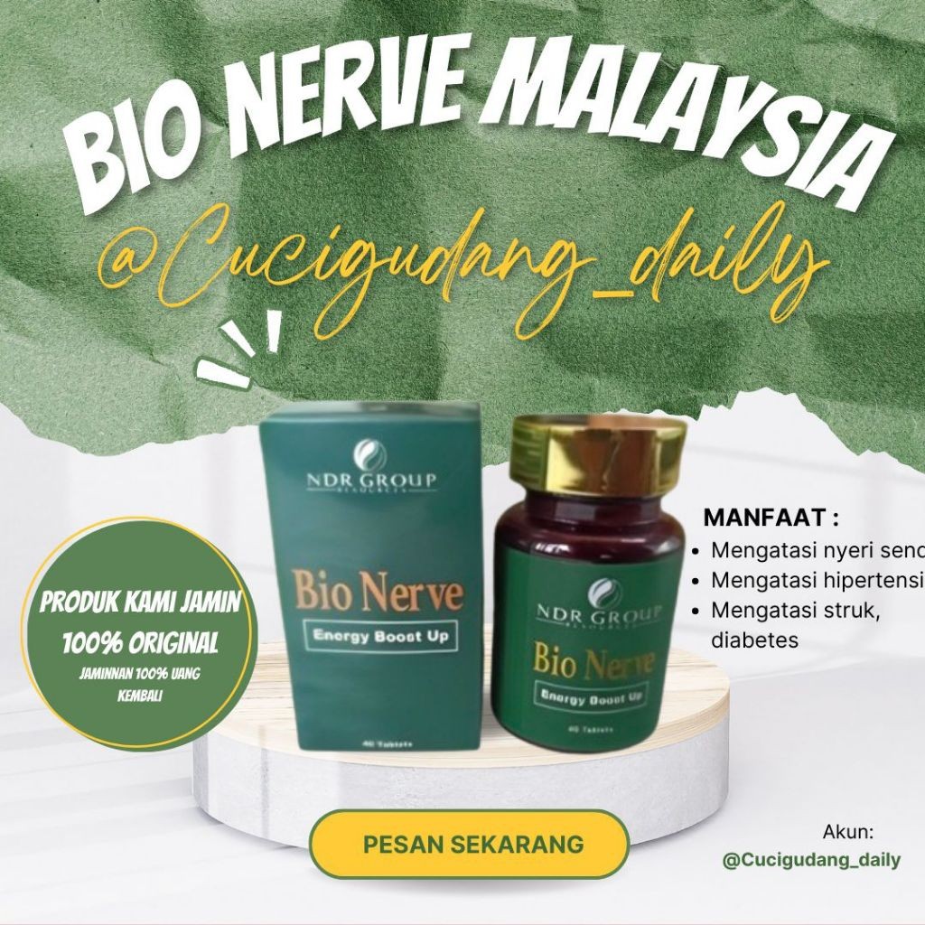 BioNerve Malaysia 100 % original NDR GROUP