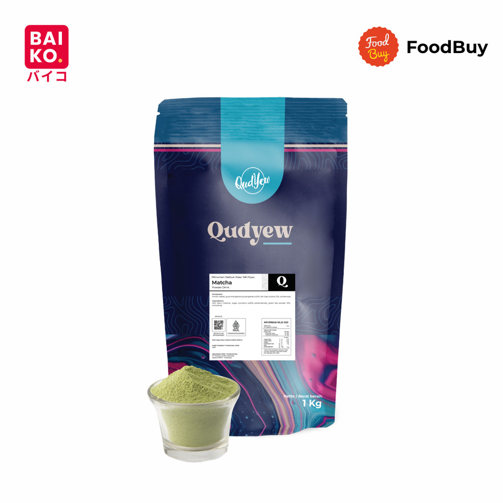 Qudyew Japanesse Matcha Drink Powder 1 kg