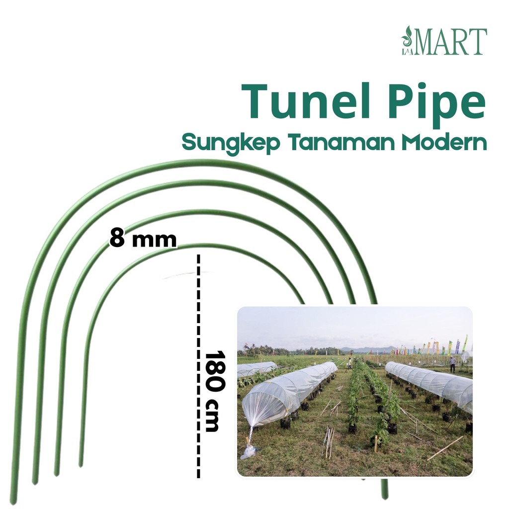 Takiron Tunnel Pipe Sungkep Tanaman Modern 8 mm x 180 cm