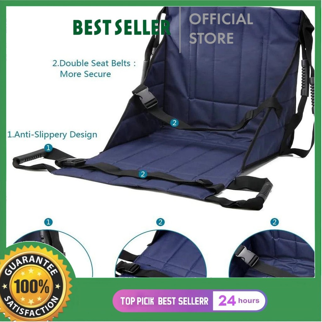 Pad Papan Transfer dan Sabuk Angkat Pasien Body Mover, Wheelchair Transfer Seat Pad Multifungsi untu