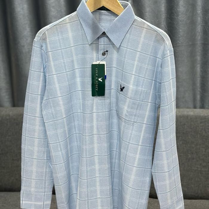 Lyle & Scott Blue Stripes Long Sleeve