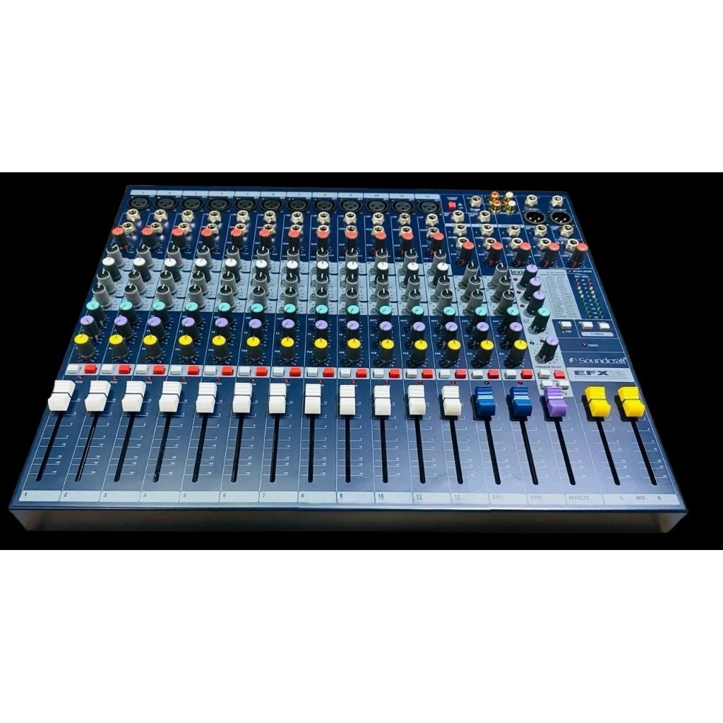 MIXER AUDIO EFX 12 Mixer audio EFX12( 12 CHANNEL FULL )