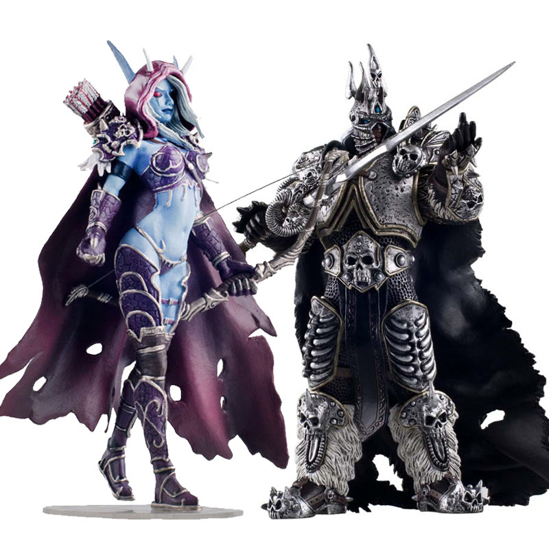 WOW Fall of The Lich King Arthas Sylvanas Windrunner Sylvan Archery Queen World Of Warcraft Dota Men