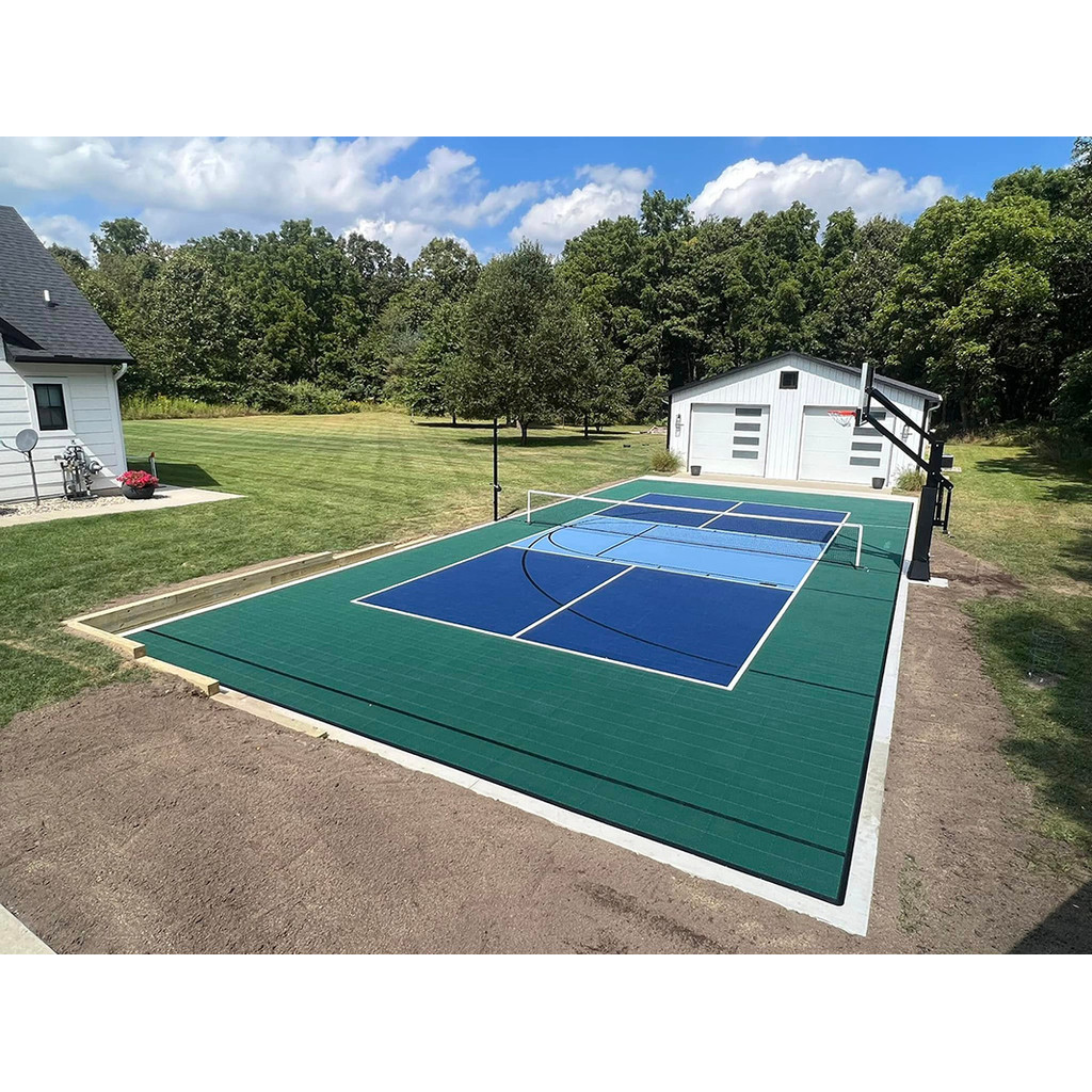 Indoor Outdoor Pickleball /Basketball Court Flooring Tiles