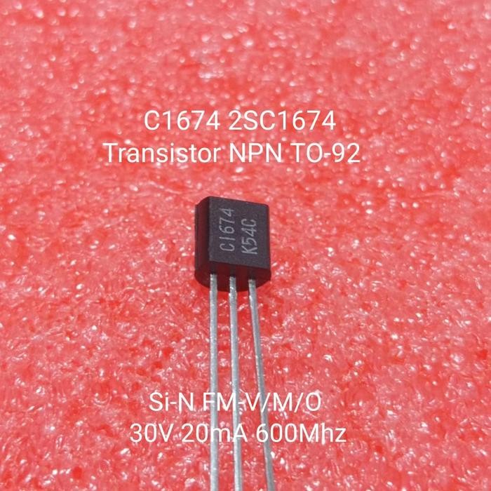 C1674 /2SC1674 transistor NPN to-92