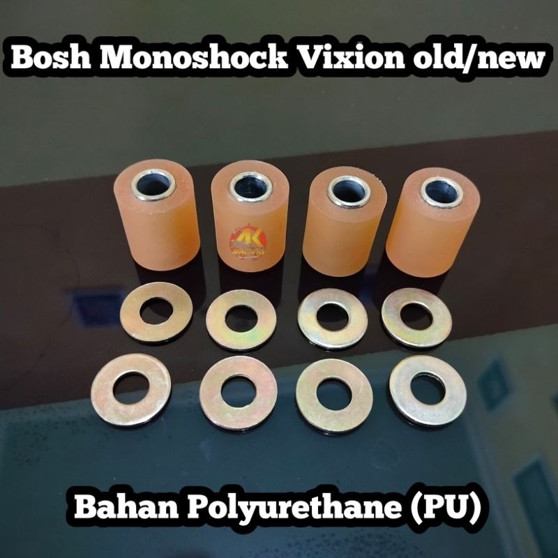 Bosh Monoshock Vixion Bahan PU (Polyurethane) Vixion old/New, NVA, NVL, R, R15, Xabre PNP segitiga p