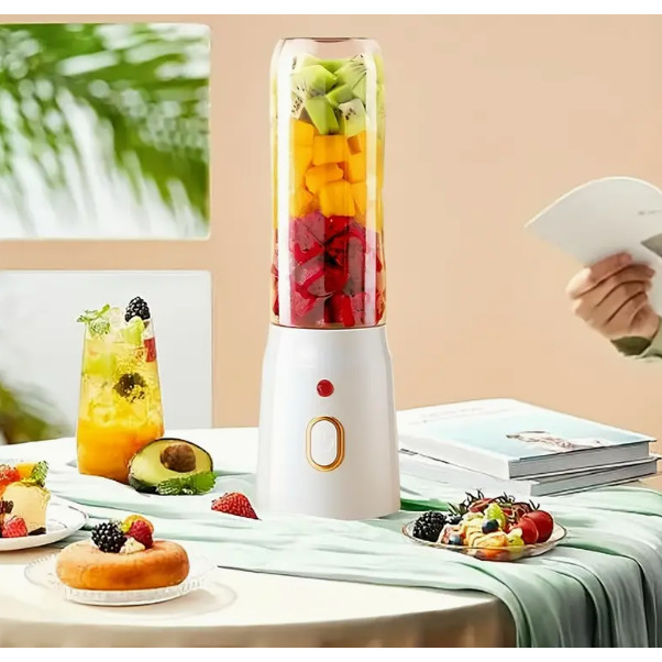 1 multifunctional juicer, juicer, portable rechargeable electric juicer, wireless portable juicer