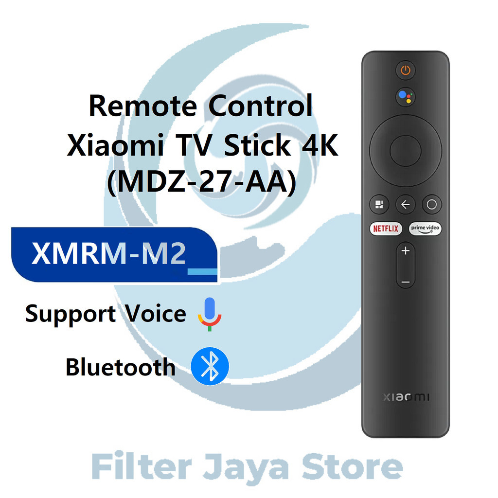 Remote Xiaomi XMRM-M2 untuk Xiaomi Mi TV Stick 4K MDZ-27-AA ORIGINALMurah