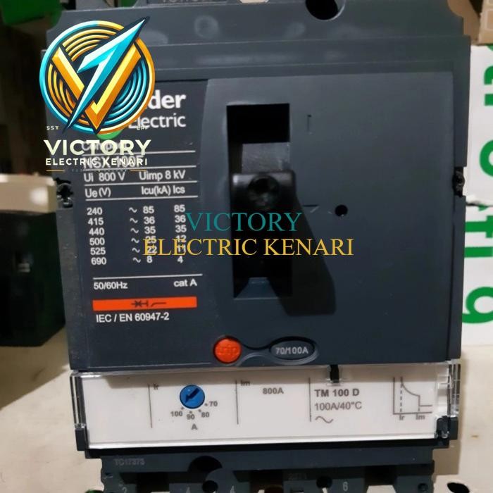 mccb nsx 3phase 100 amper tipe f