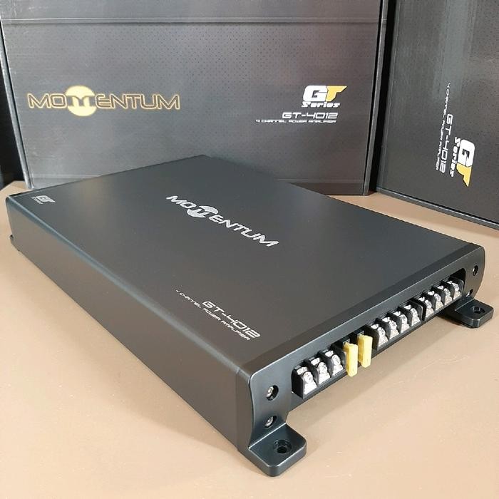 POWER MOMENTUM GT 4012 AMPLIFIER 4 CHANNEL MOMENTUM GT 4012 POWER 4 CHANNEL MOMENTUM GT-4012 ORIGINA