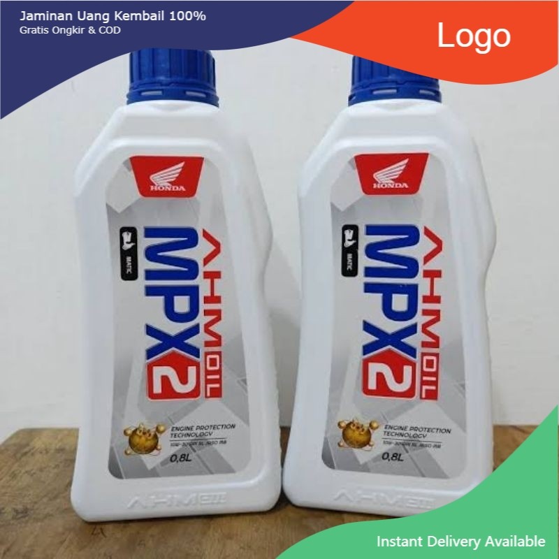 Oli mesin MPX2 Motor Matic 800ml Honda Beat/Scoopy/Vario dll