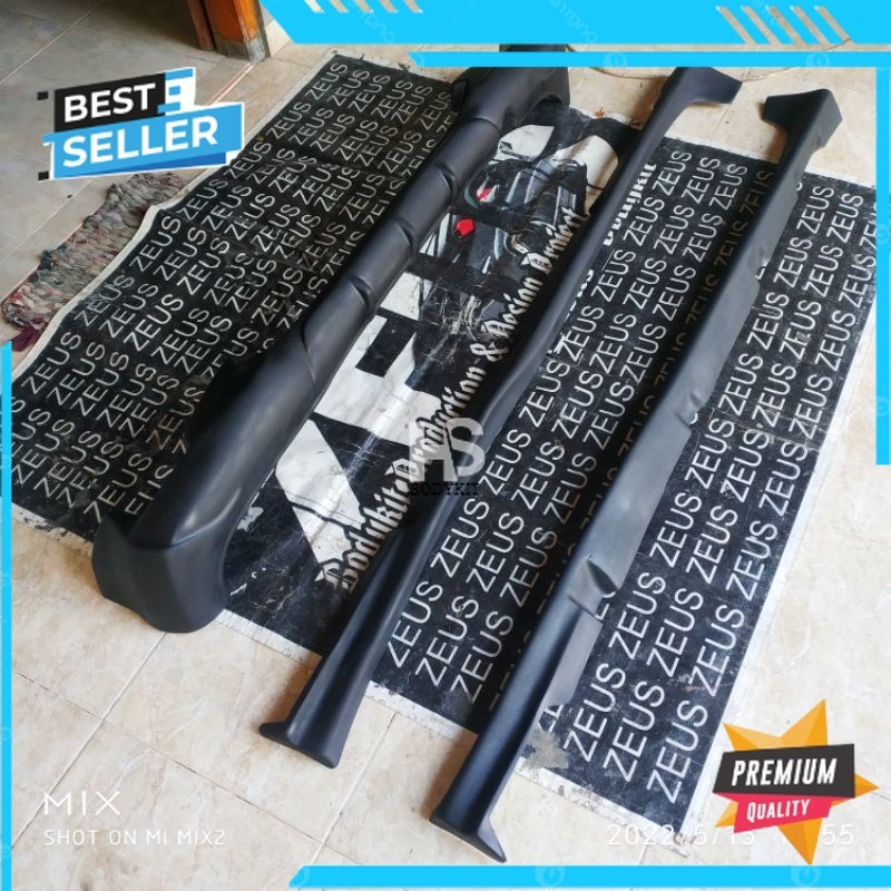 Bodykit AGYA TRD 1.2 Belakang Dan Side Skirt Asli Duraplek