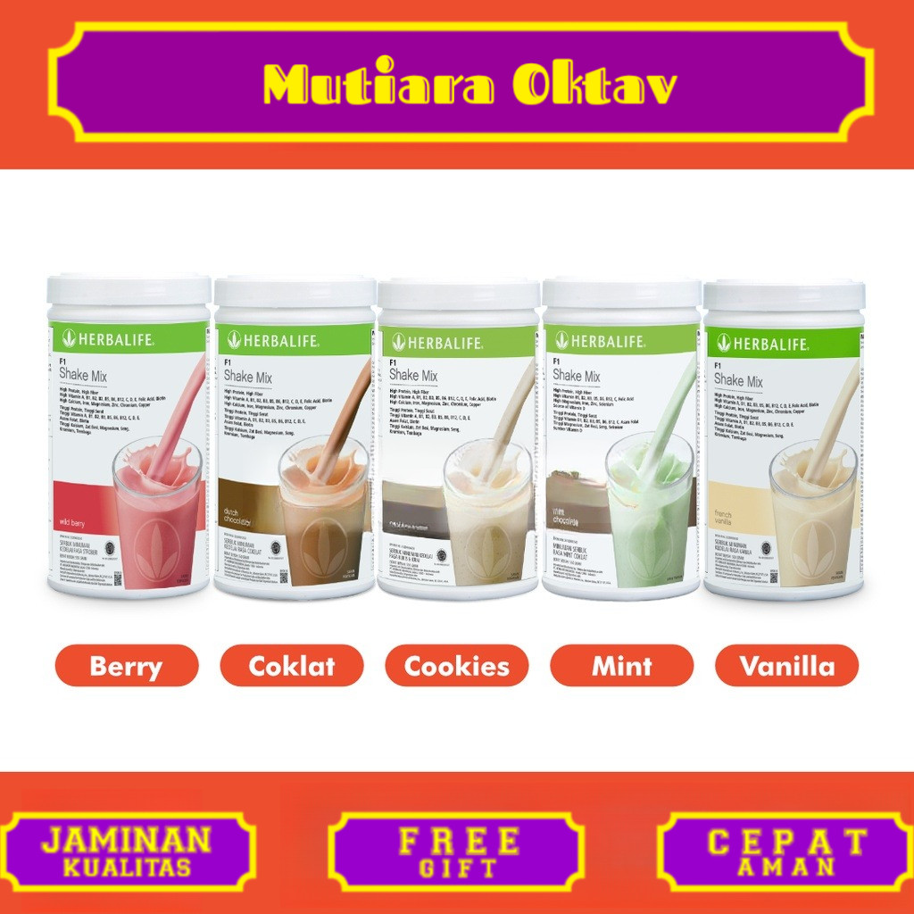 herbalife-herba life shake-susu herbalife milk shake-bisa gosend