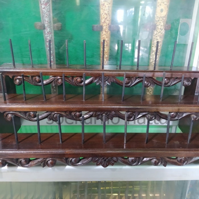 Jagrak tempat deder keris isi 33 SH3532