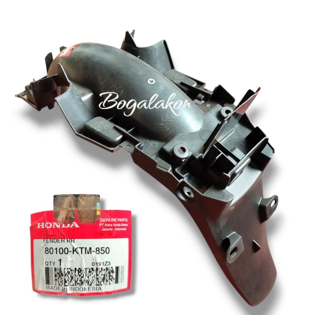 spakbor slebor belakang Honda supra x 125 original baru 80100ktm850