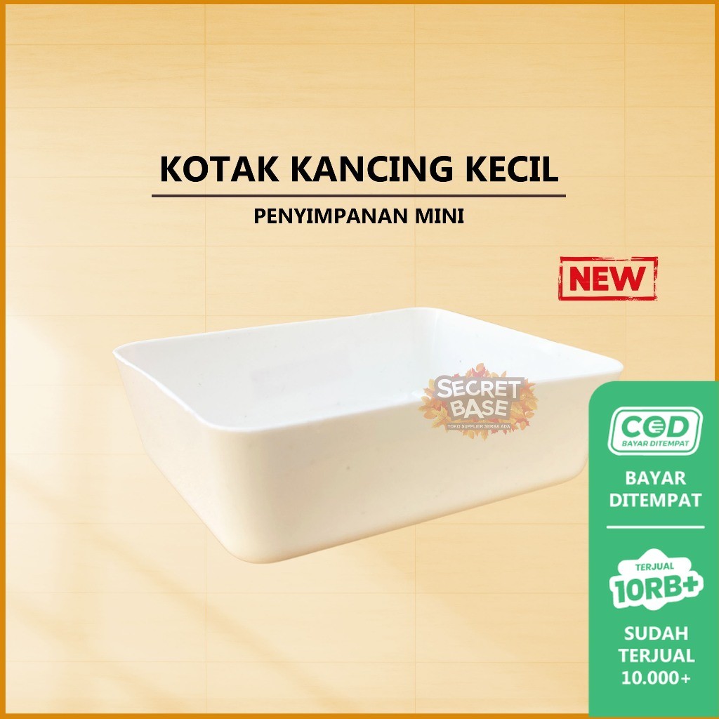 KOTAK KANCING KECIL - Kotak Serbaguna / Tempat Pulpen / Kotak Obat Aksesoris