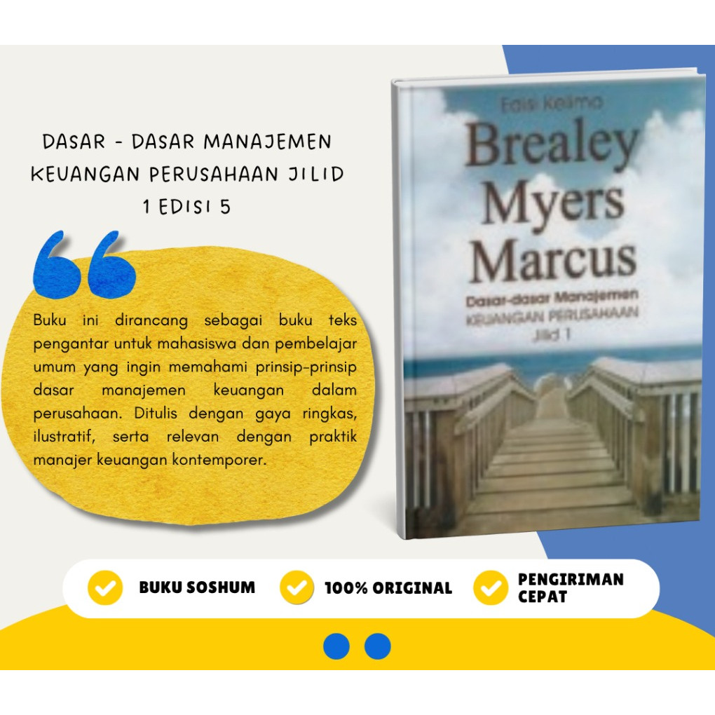 Dasar Dasar Manajemen Keuangan Perusahaan 1 Edisi 5 - Brealey Myers
