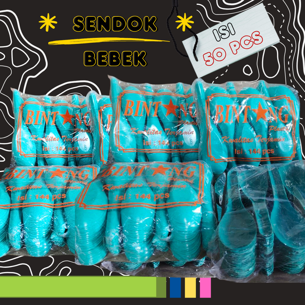 SANGAT MURAH Sendok plastik Bebek hijau bintang/Sendok Plastik/Sendok Bebek Plastik