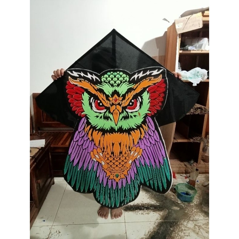 PROMO layangan celepuk / layangan kain / layangan hias