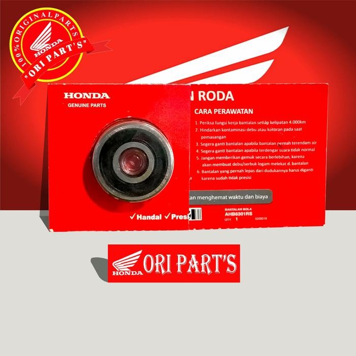 lahar laher bearing roda depan verza cb150 laher belakang supra/6301 quality