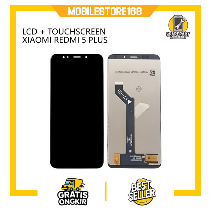 LCD TOUCHSCREEN XIAOMI REDMI 5+ / REDMI 5 PLUS LCD TS FULLSET ORIGINAL