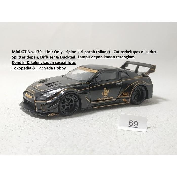 DCT... MiniGT Mini GT 179 LB Silhouette Works GT Nissan 35GT-RR JPS Unit Only Minus