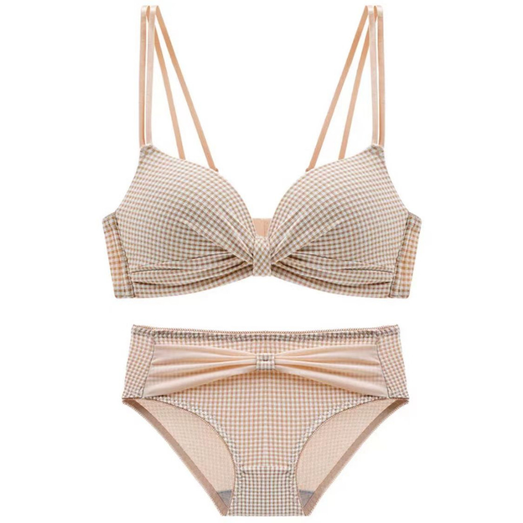 BH 90 Seamless deep v cross women bra