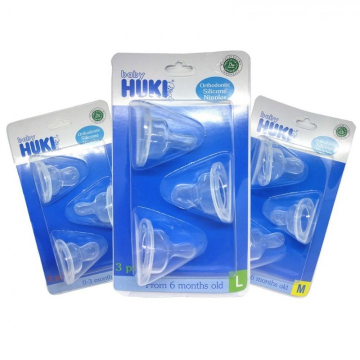 Huki Orthodontic nipple gepeng isi 3