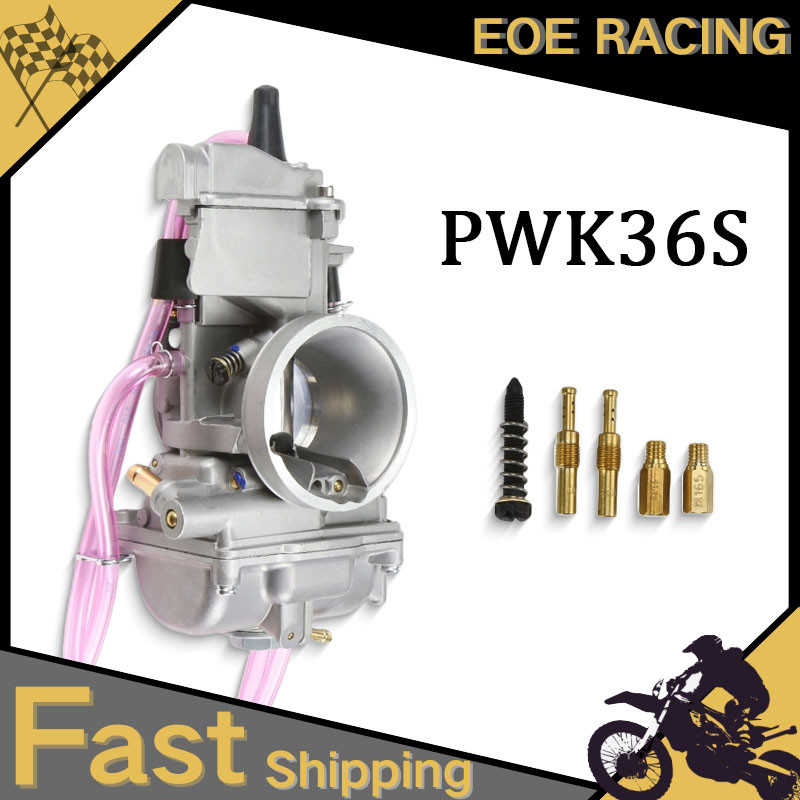 36MM PWK36S Motorcycle Carburetor Carb For Keihin PWK 36S 38S AG Air Striker 125-300CC FOR Kawasaki 