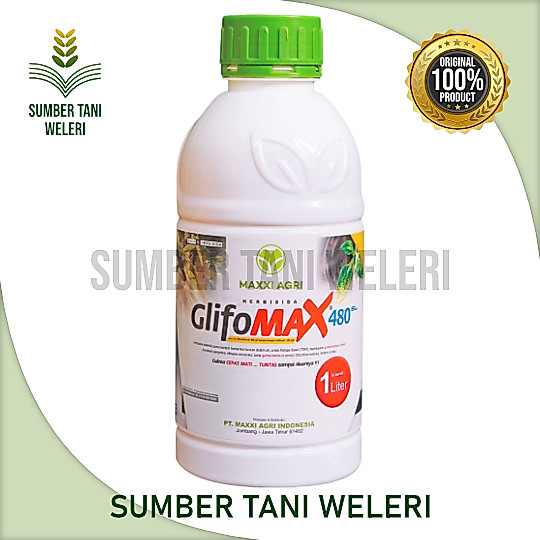 HERBISIDA GLIFOMAX 480 SL - HERBISIDA SISTEMIK NON SELEKTIF (PURNA TUMBUH) - 1 L - PT MAXXI AGRI