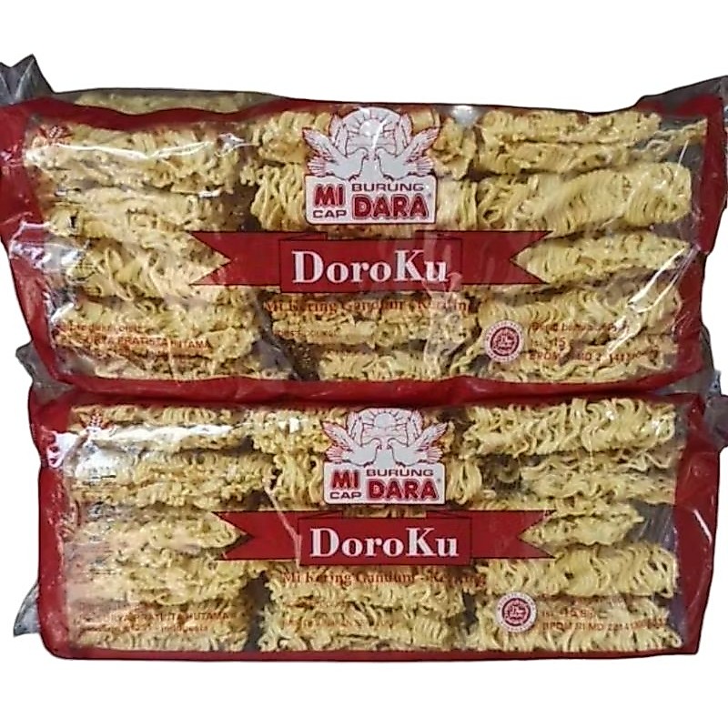 Mie Kering Gandum Doroku 600gr - Cocok Untuk Seblak, Mie Ayam, Cuangki, Mie Goreng