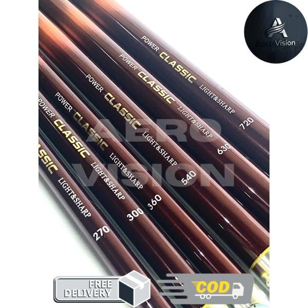 Joran Tegek Carbon Orca Classic 270 300 360 450 540 630 720 Medium Hard Action Mancing Pancing - 270