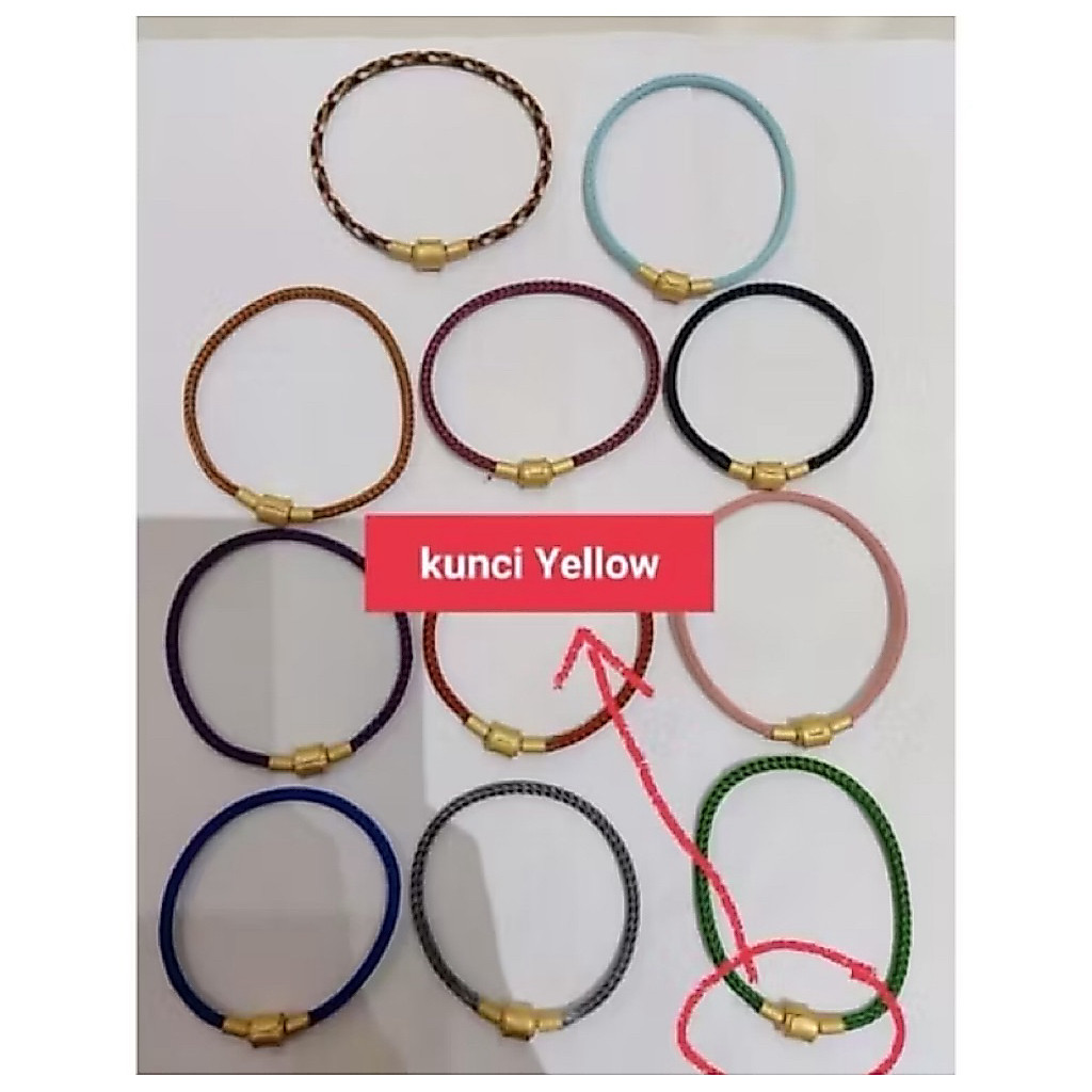 Gelang Tali Kawat Pandora WaterProof Untuk Liontin Huruf Atau Emas