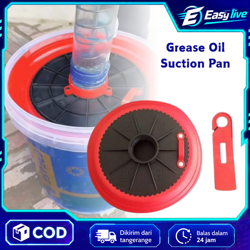 Universal Grease Gun Oil Suction Pan Minyak Tekanan Piring Mentega Barel 400/600/800/900CC
