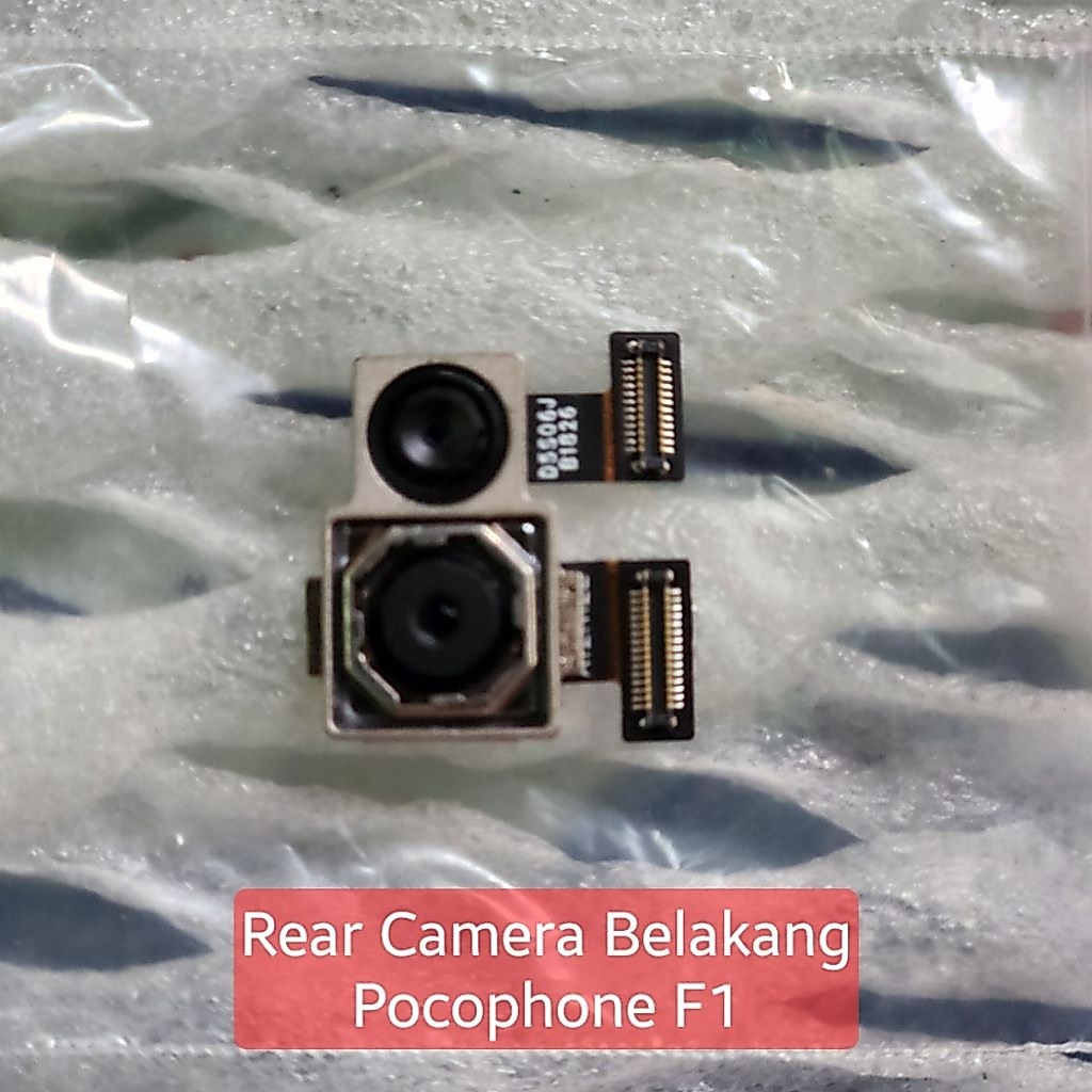 Kamera belakang Rear Camera / Cover Tutup Mesin Mainboard / Iluminator Lampu Flash / Infrared Face U